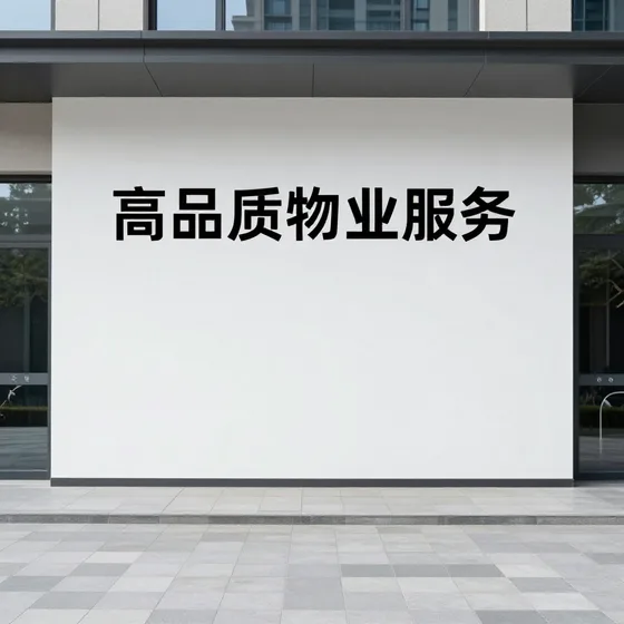 高品质物业服务